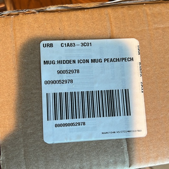 LAST ONE🌷! Urban Outfitters Hidden Icon Flower Mug NEW! - Picture 11 of 13